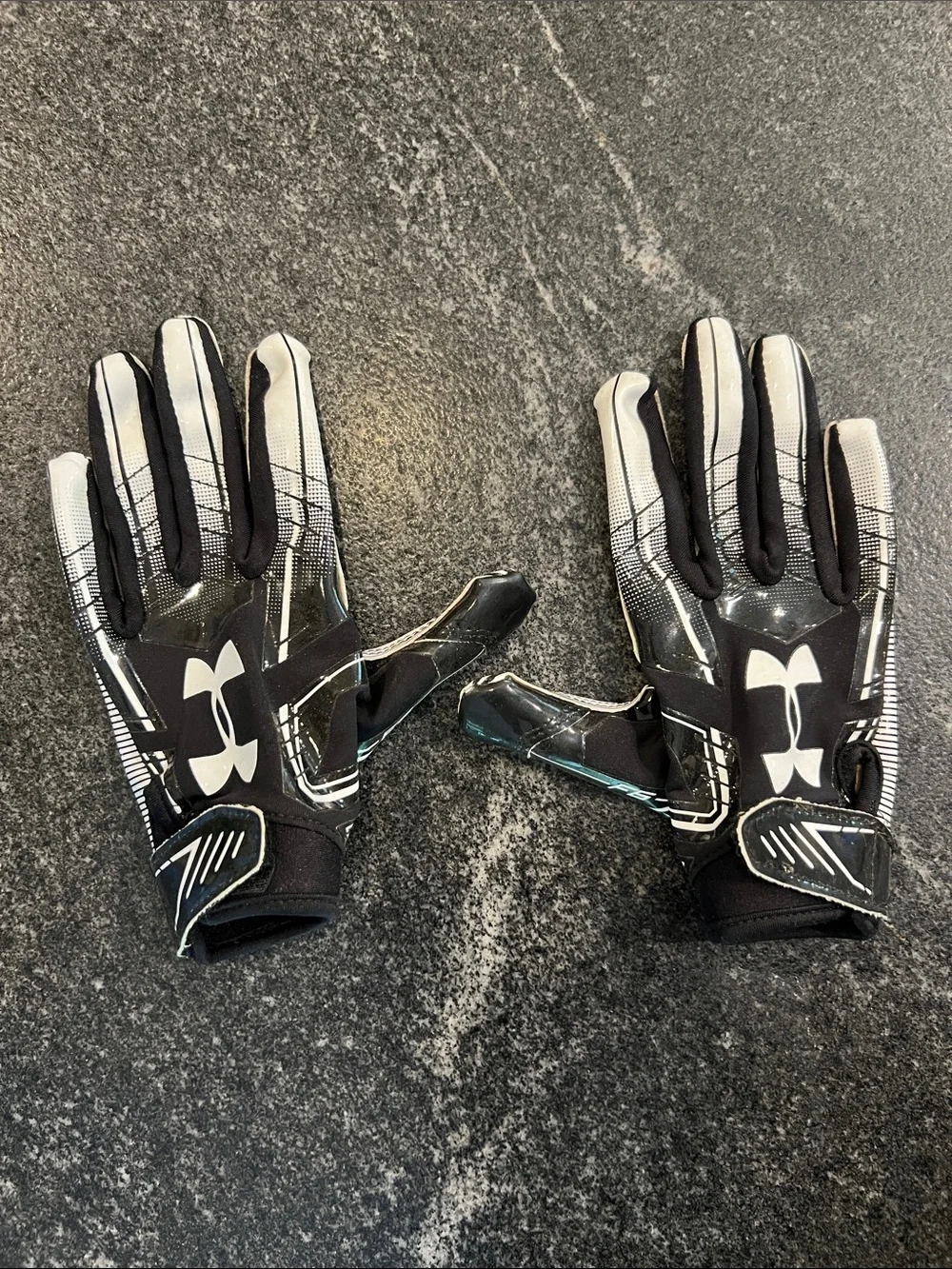 Under Armour football gloves